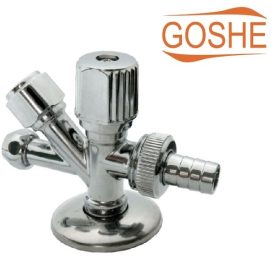 Kombinált szelep 1/2"x3/4"x3/8"