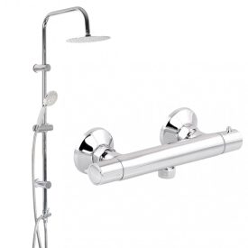 Thermosztátos zuhany szett (falra szerelhető)