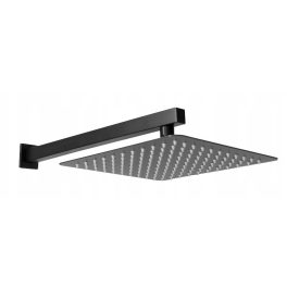 Matt fekete SLIM ezőztető 30x30 + fali kar