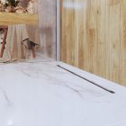 MILANO LINEÁRIS ZUHANY LEFOLYÓ 80 CM MATT FEKETE