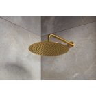 ASTI GOLD falsík alatti zuhany készlet szálcsiszolt arany 