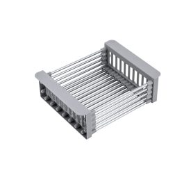 Mosogatókhoz öblítő -szárító kosár teleszkópos 