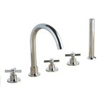 Kádtöltő és zuhany csaptelep 5 lyukas