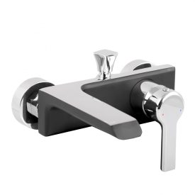 MALMÖ Kádtöltő csaptelep (Matt fekete-króm)