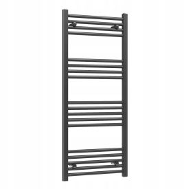   MATT FEKETE FÜRDŐSZOBAI törölköző szárító RADIATOR 50X120CM