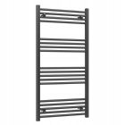 MATT FEKETE FÜRDŐSZOBAI törölköző szárító RADIATOR 600X120CM