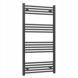   MATT FEKETE FÜRDŐSZOBAI törölköző szárító RADIATOR 600X120CM